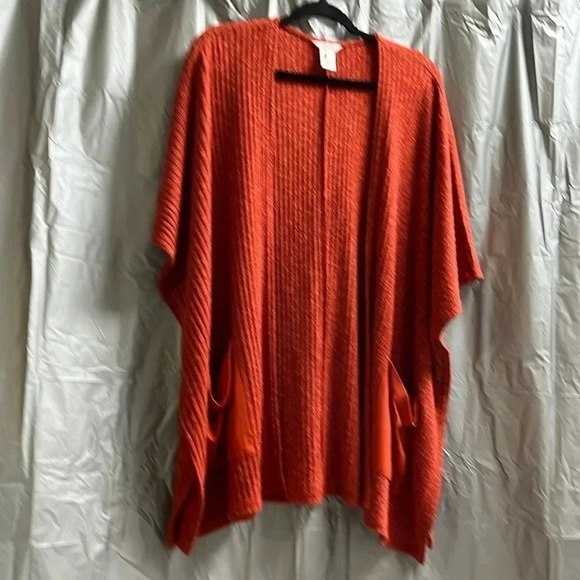 Candies women’s extra large Shaw orange with pockets and buttons at the sleeve - Picture 1 of 4
